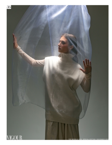 agasadowa zdjęcie z sesji z materiałem w poznaniu